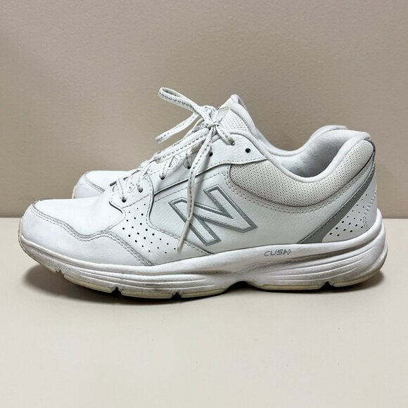 New Balance Unisex 411 V1 WA411LW1 White Running Shoes Sneakers Size 10 - Picture 1 of 7